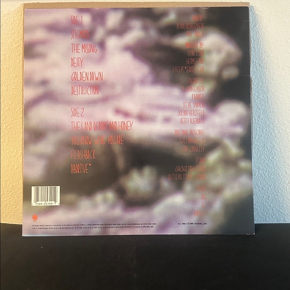 Ministry Vinyl Record - The Land of Rape and Honey - Picture 2 of 6